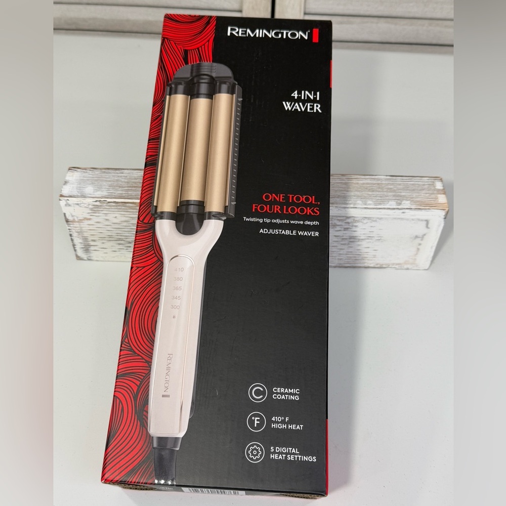 REMINGTON 4 in 1 Waver New In Box